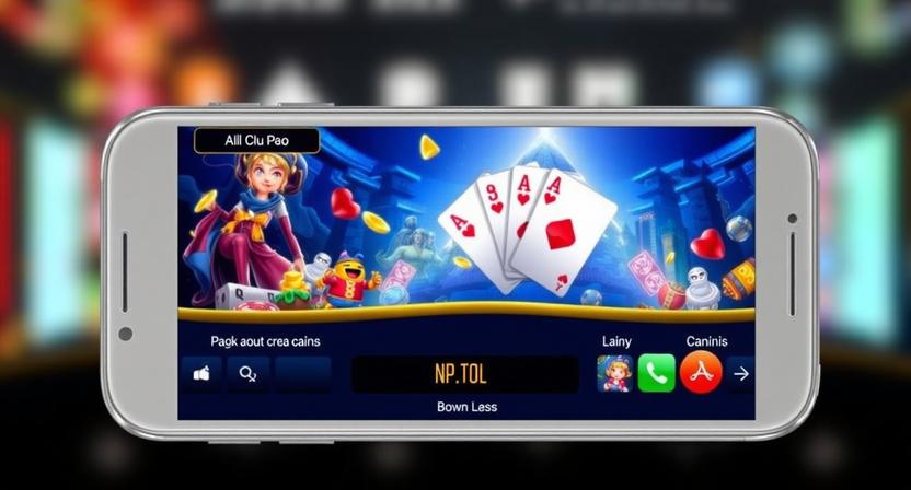 MV77 mobile casino app interface