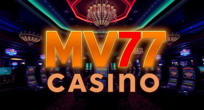Variety of slot machines available on MV77