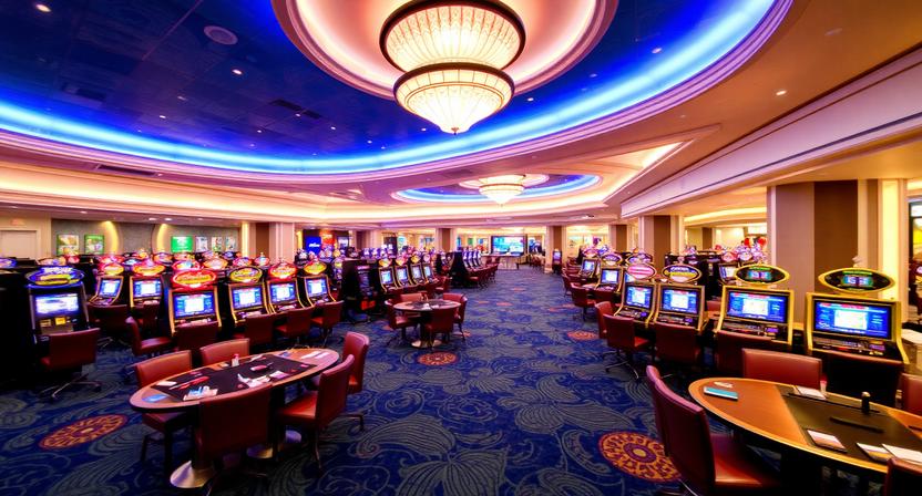 Player account and game selection on MV77